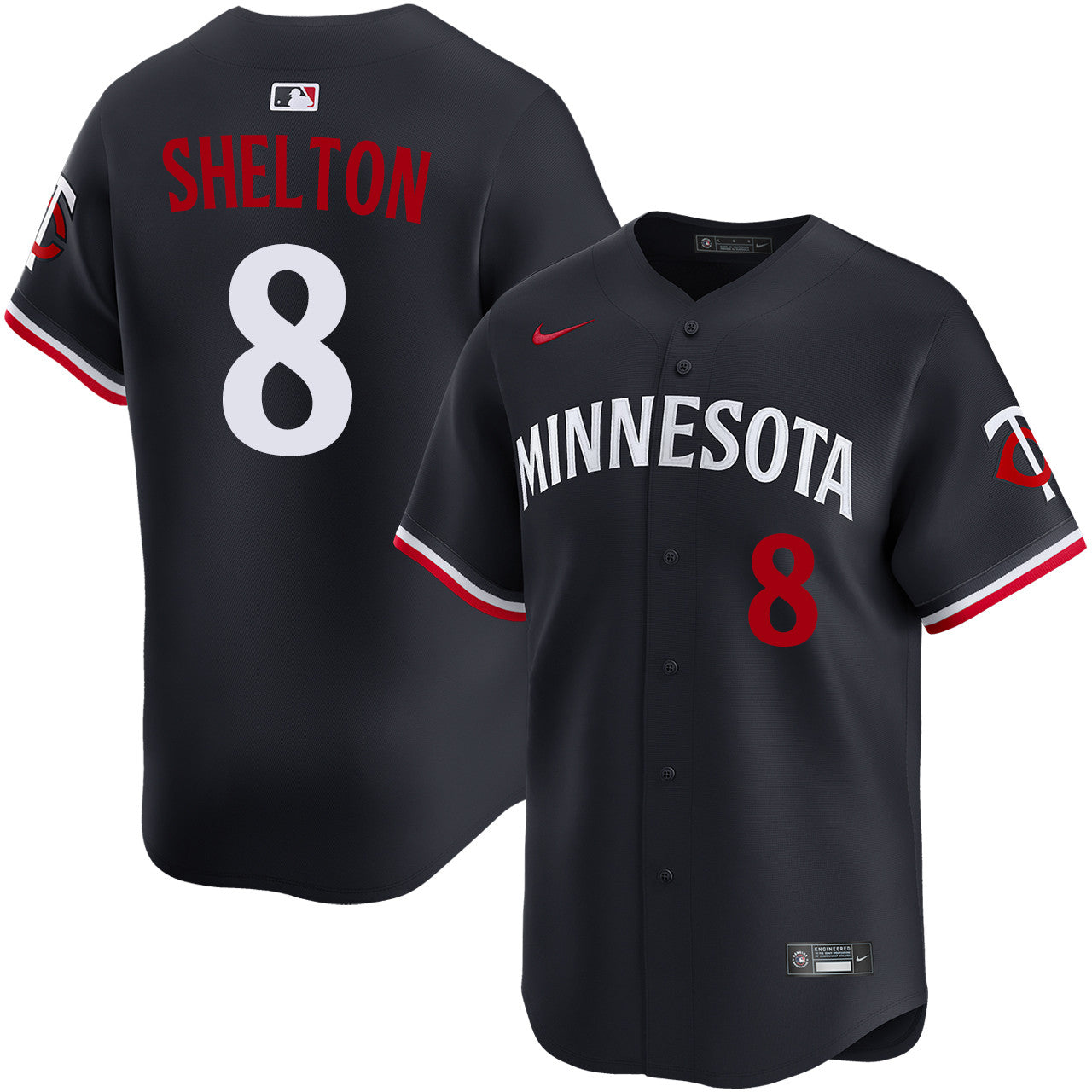 Derek Shelton Minnesota Twins 2026 Alternate Limited Jersey - Navy
