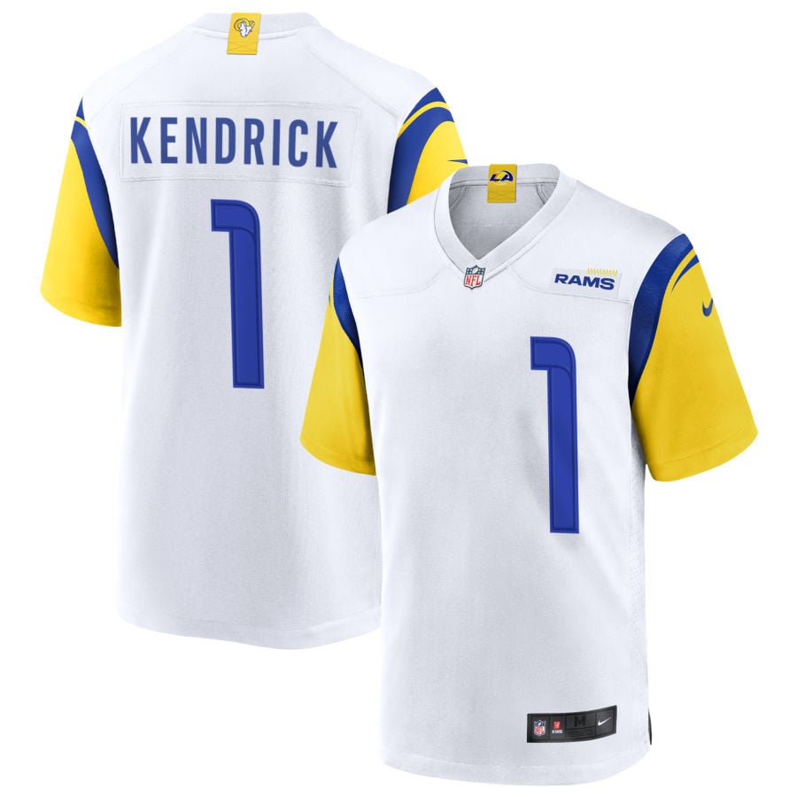 Derion Kendrick Los Angeles Rams 2025 Alternate Jersey - White