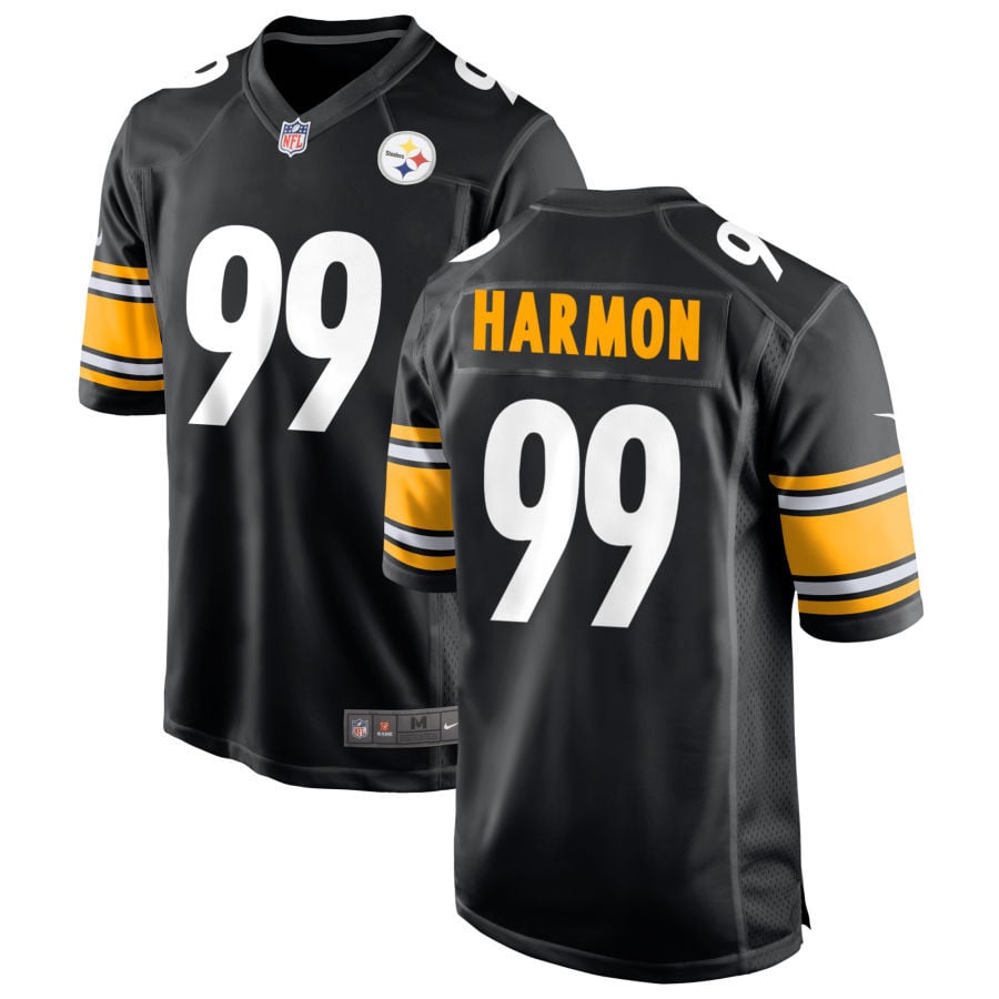 Derrick Harmon Pittsburgh Steelers 2025 Game Jersey - Black