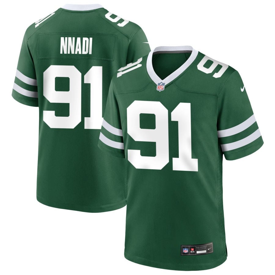 Derrick Nnadi New York Jets 2025 Game Jersey - Legacy Green