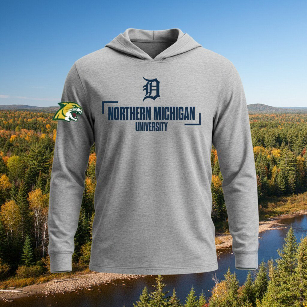 Detroit Tigers 2026 Northern Michigan Hoodie Giveaway Detroit Tigers Merch Best Gift For Fans