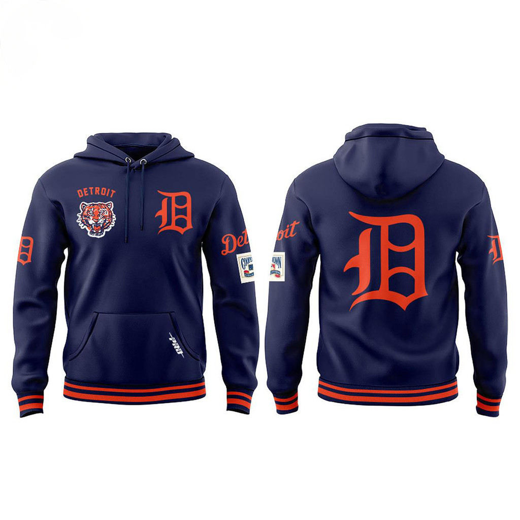 Detroit Tigers 2026 Retro Classic Hoodie Detroit Tigers Merch Gifts Ideas For Baseball Fans