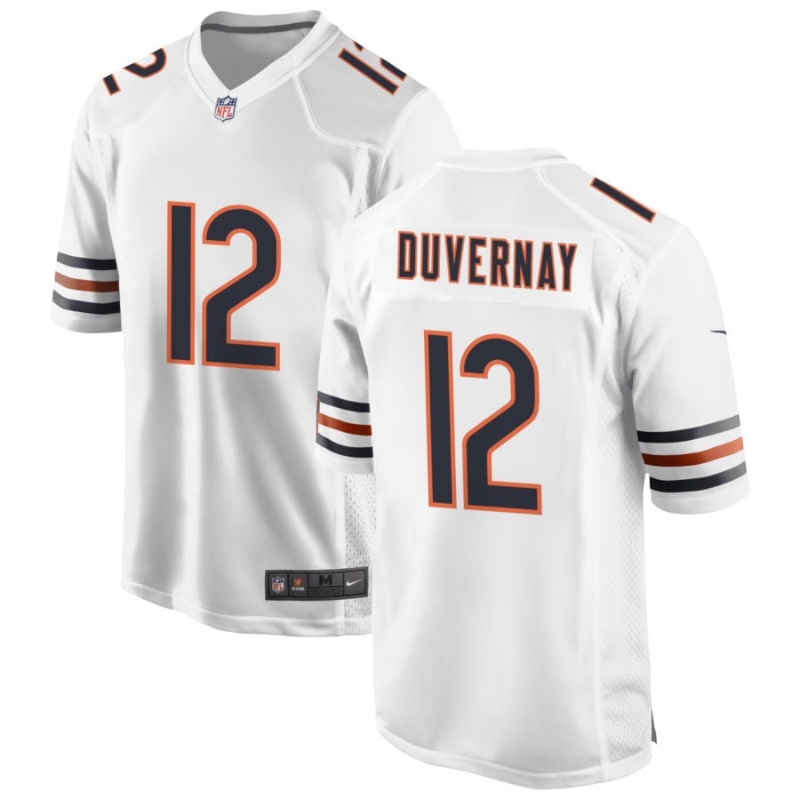 Devin Duvernay Chicago Bears 2025 Game Jersey - White