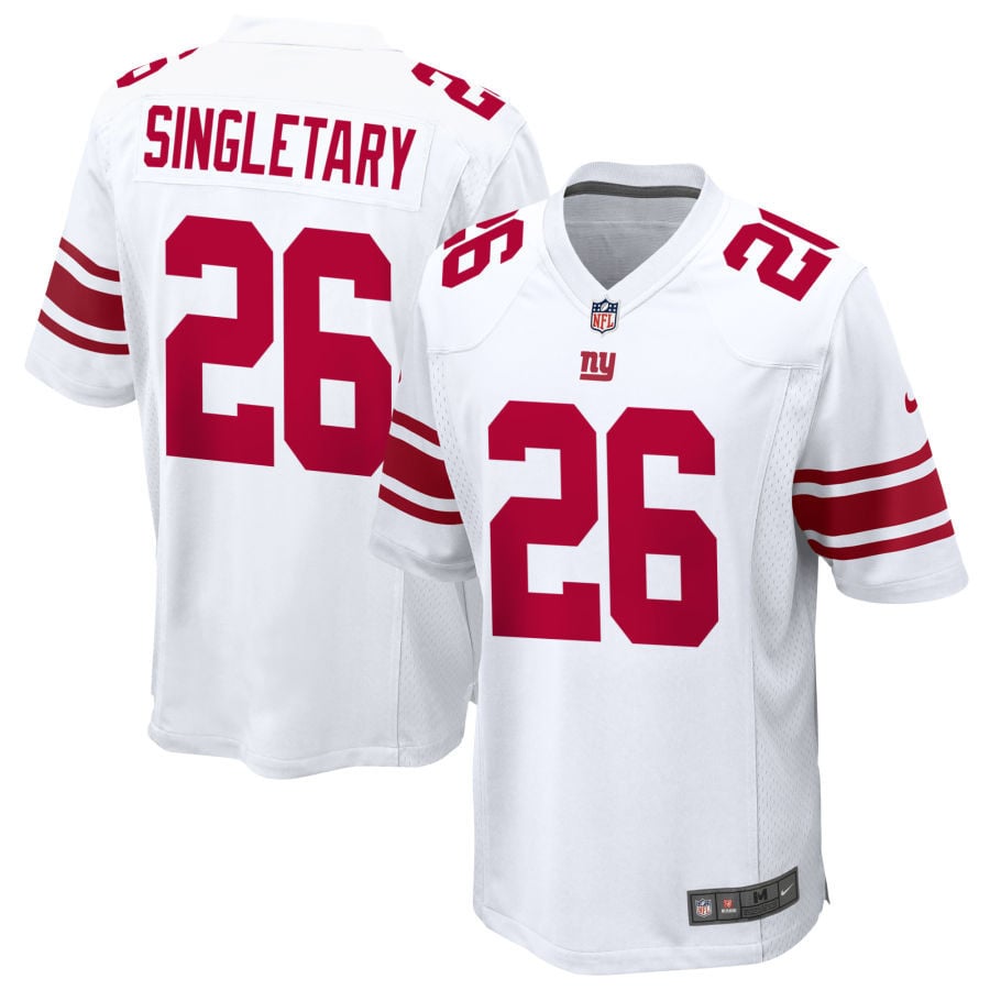 Devin Singletary New York Giants 2025 Game Jersey - White