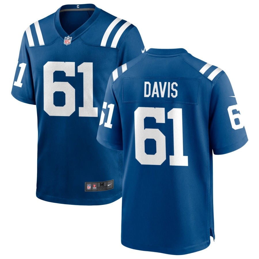 Devonta Davis Indianapolis Colts 2025 Game Jersey - Royal
