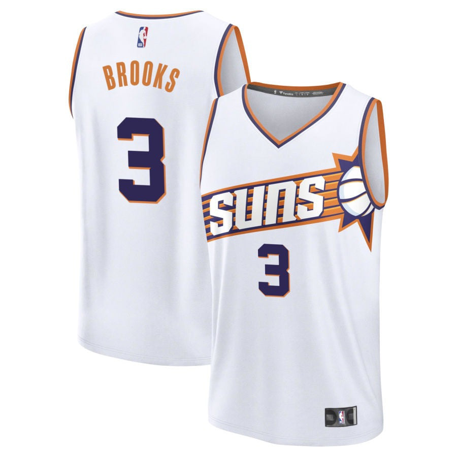 Dillon Brooks Phoenix Suns 2025 Association Edition Fast Break Jersey - White