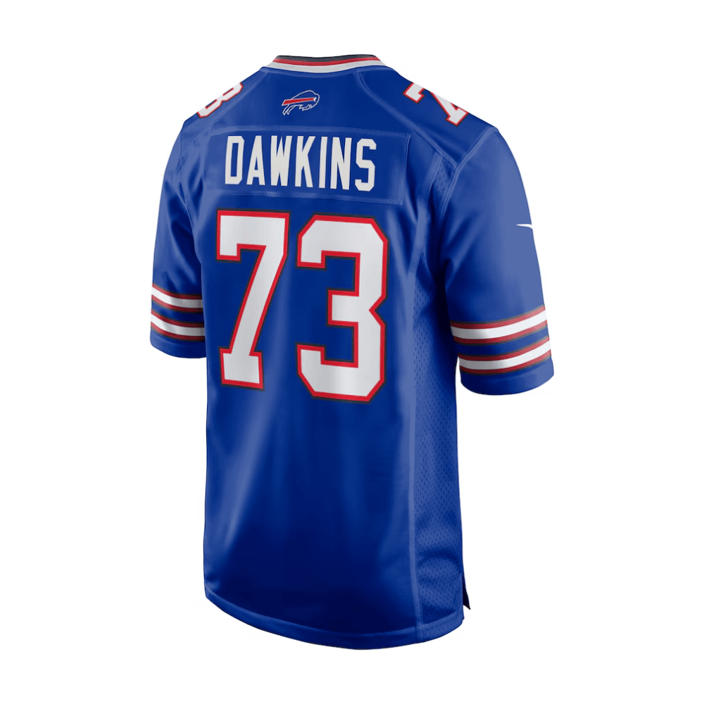 Dion Dawkins Buffalo Bills 2025 Pro Bowl Patch Game Men Jersey - Royal - Image 3
