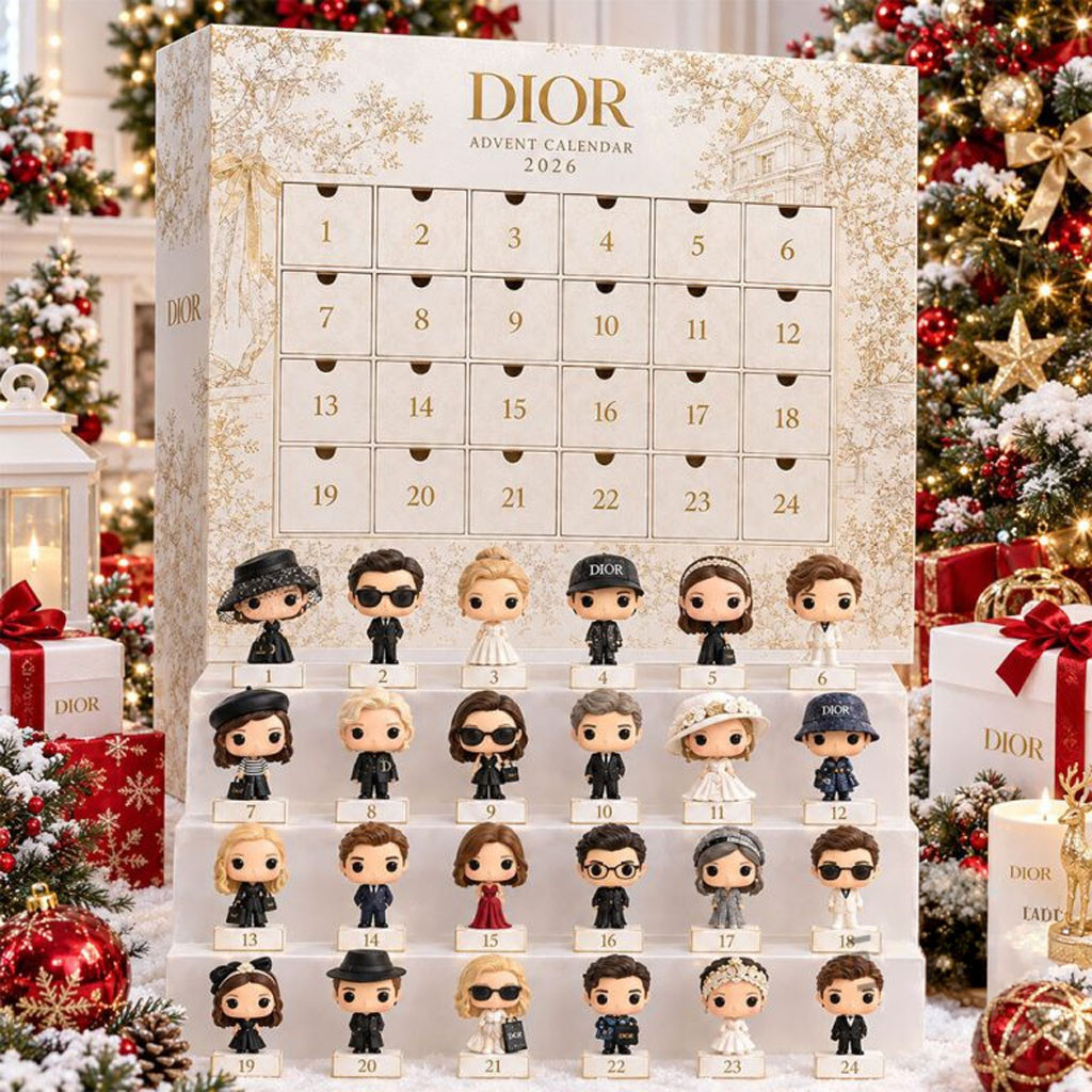Dior Advent Calendar 2026 Christmas Tree Ornaments Holiday Home Decor Gifts For Wife