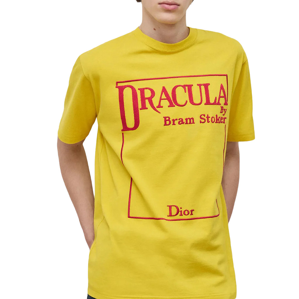 Dior X Bram Stoker's Dracula T-Shirt Fan Merch Gifts For Husband