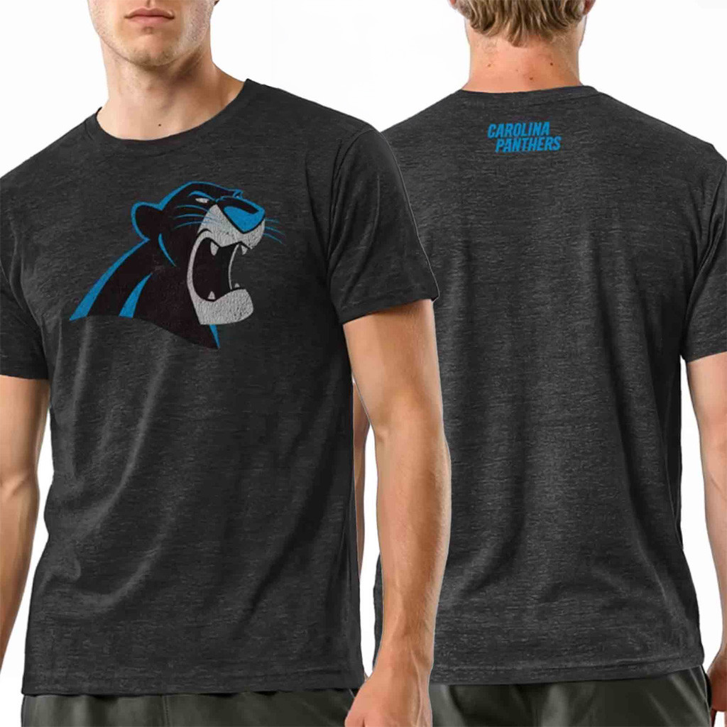 Disney X NFL Carolina Panthers Merch Bagheera Disney X NFL Champion NFL Collab T-Shirt Game Day Gifts