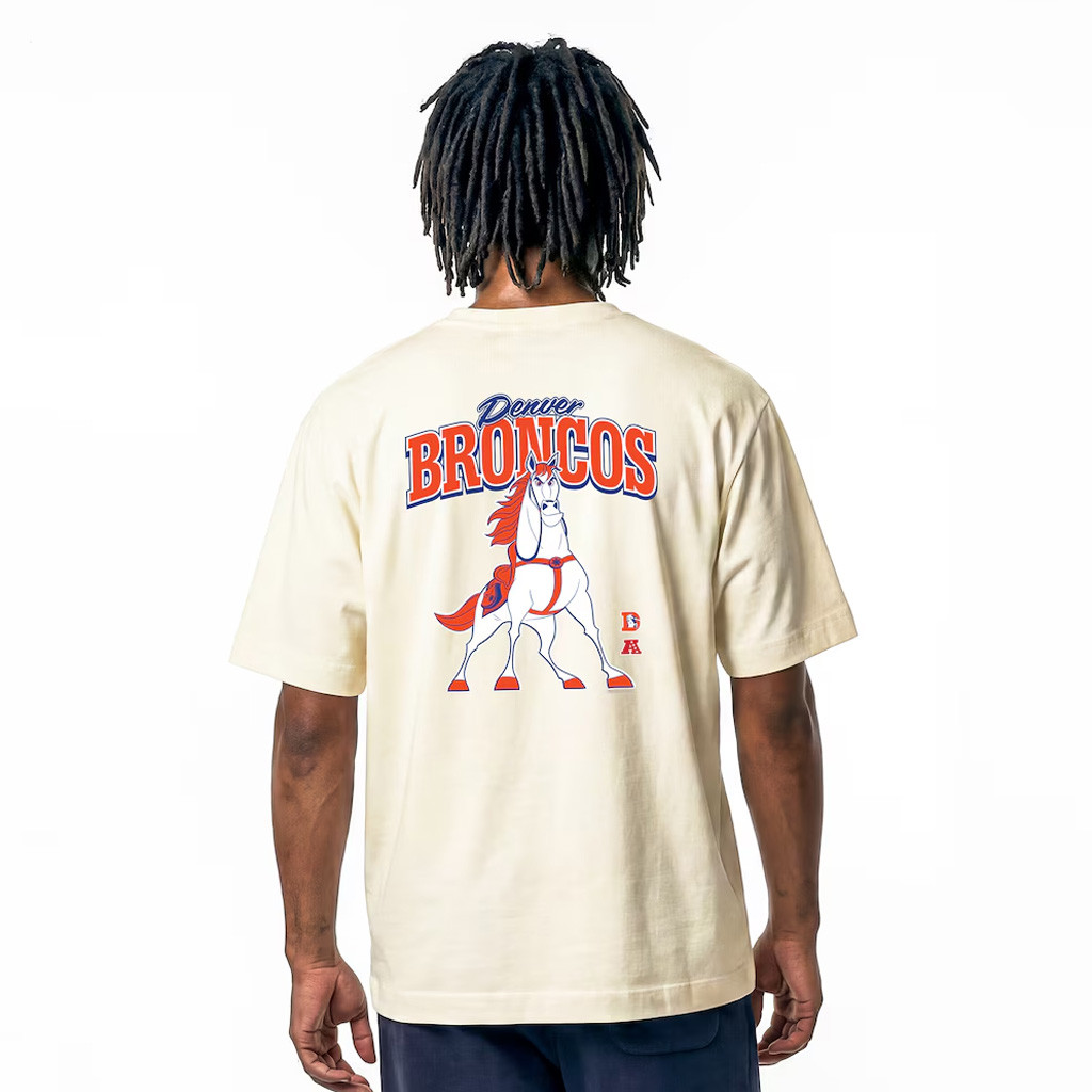 Disney X NFL Denver Broncos Merch Disney X NFL Champion Collab Maximus T-Shirt Denver Broncos Merch - Image 2