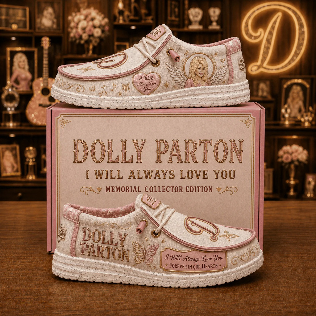 Dolly Parton Forever Remembered 1946–2026 Shoes Country Music Legend Memorial Dolly Parton Merch