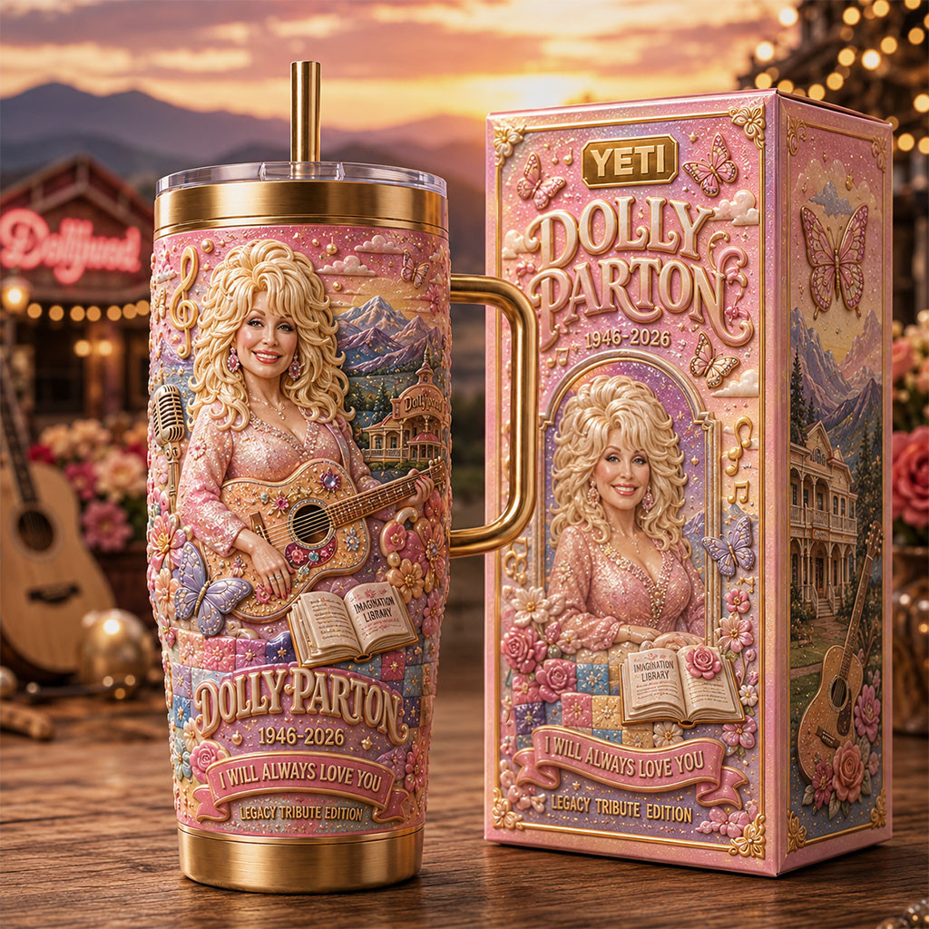 Dolly Parton I Will Always Love You Tumbler 1946 2026 RIP Dolly Parton Merch Memorial Gifts