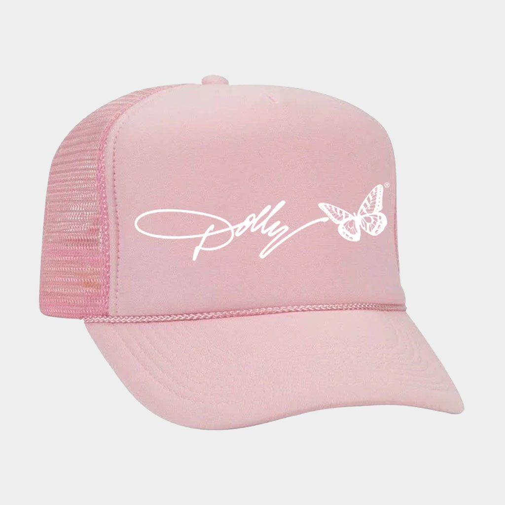 Dolly Parton Merch 2026 Dolly Parton Signature Trucker Hat Dollywood Merch Gift For Fans