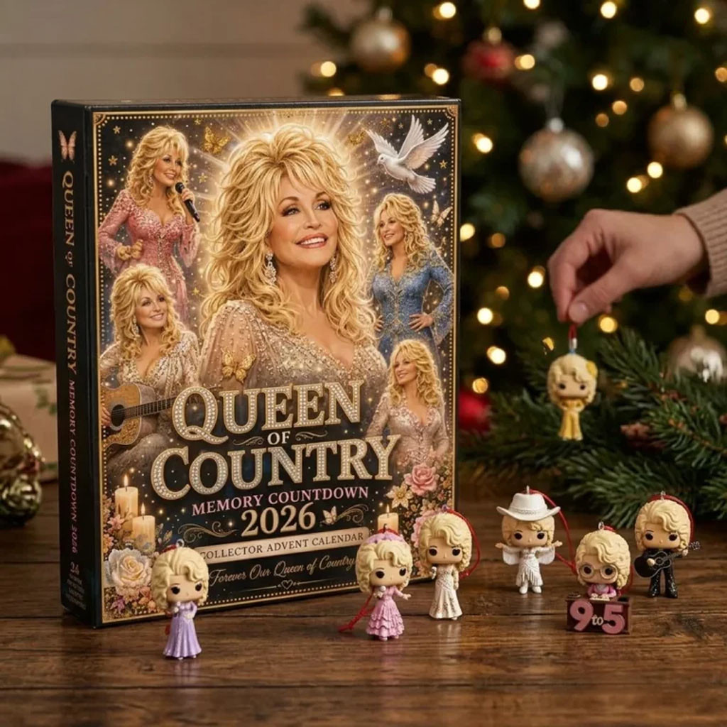 Dolly Parton Merch Queen Of Country 2026 Advent Calendar Memorial Christmas Ornaments Fan Gifts