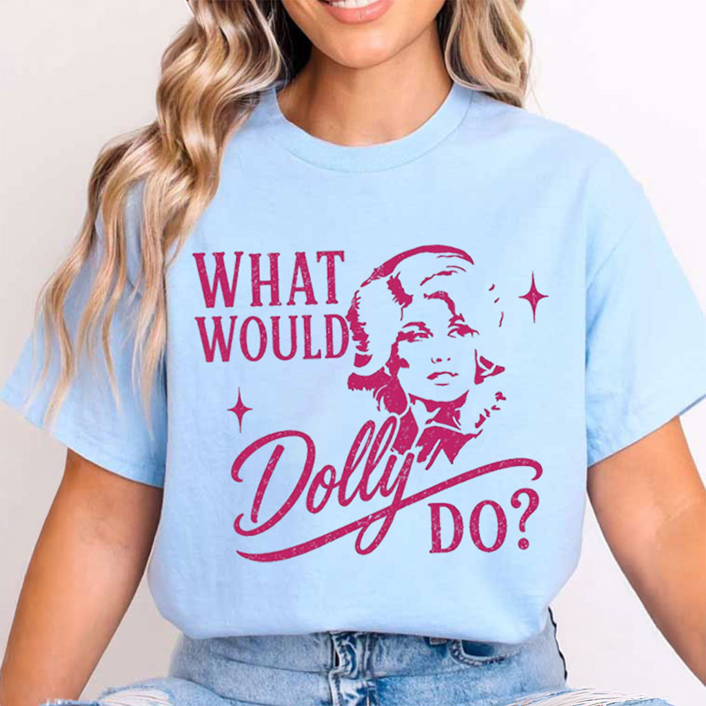 Dolly Parton What Would Dolly Do Retro Country Music Vintage Western T-Shirt Dolly Parton Merch