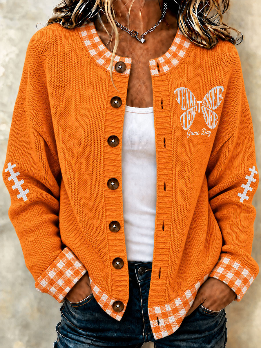 Dolly Parton x Tennessee Volunteers Merch Butterfly Game Day Tennessee Football Cardigan Her Gift