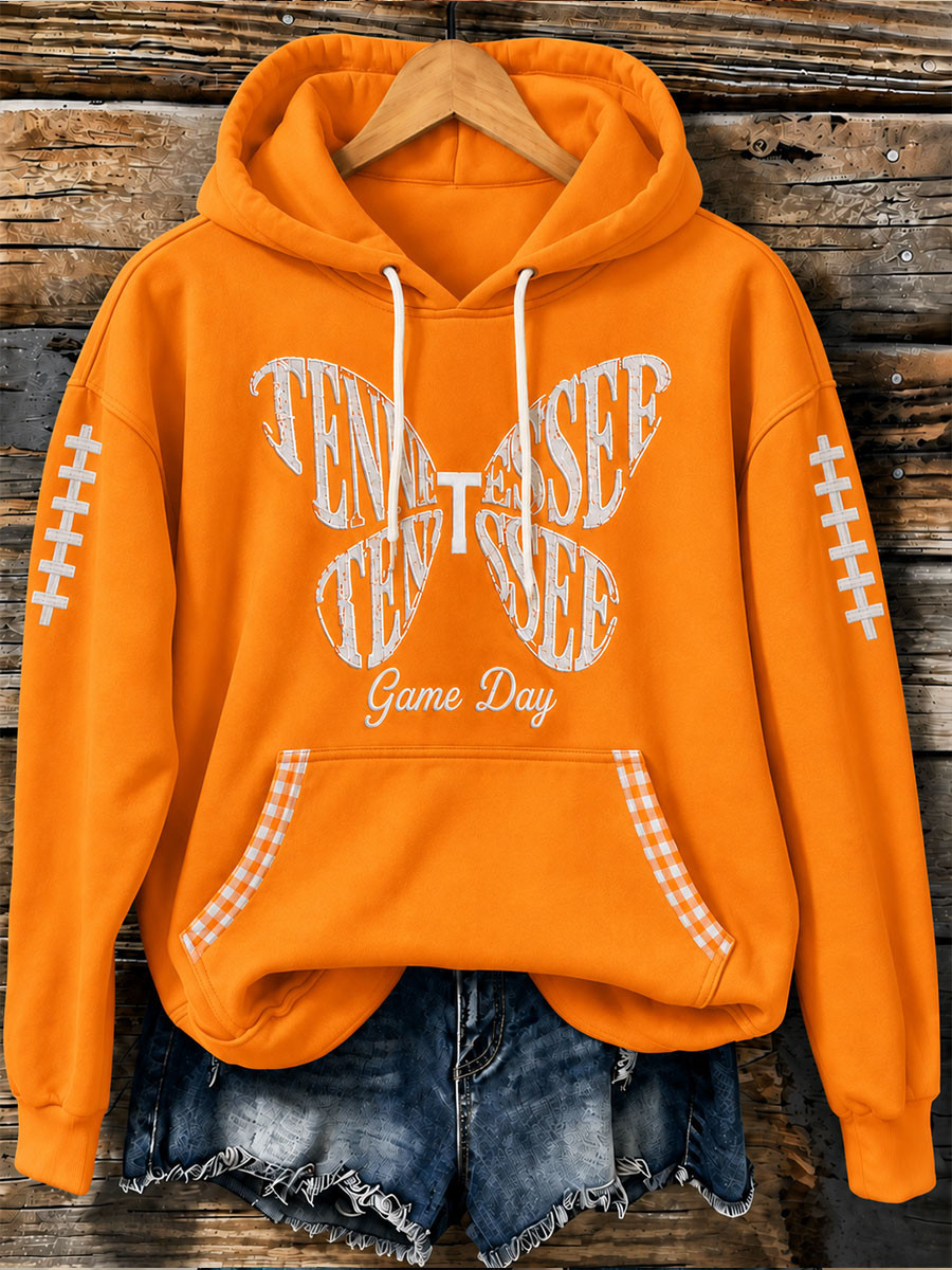 Dolly Parton x Tennessee Volunteers Merch Butterfly Tennessee Football Hoodie Gift For Dolly Fans