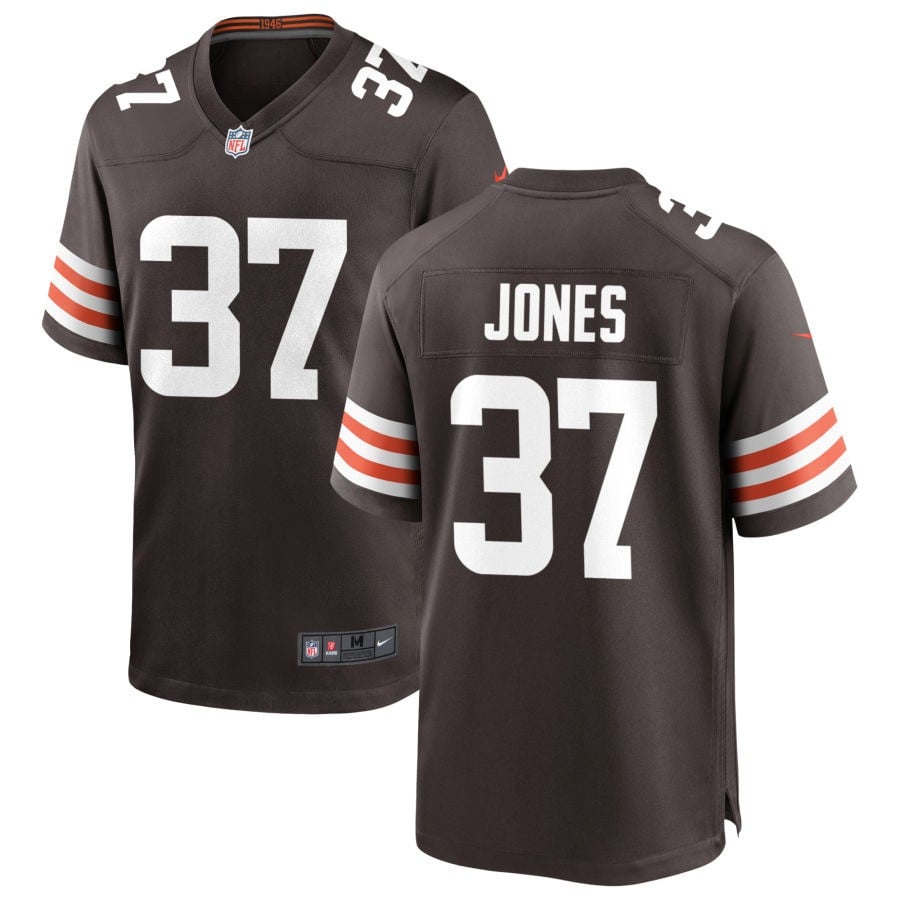 Dom Jones Cleveland Browns 2025 Game Jersey - Brown