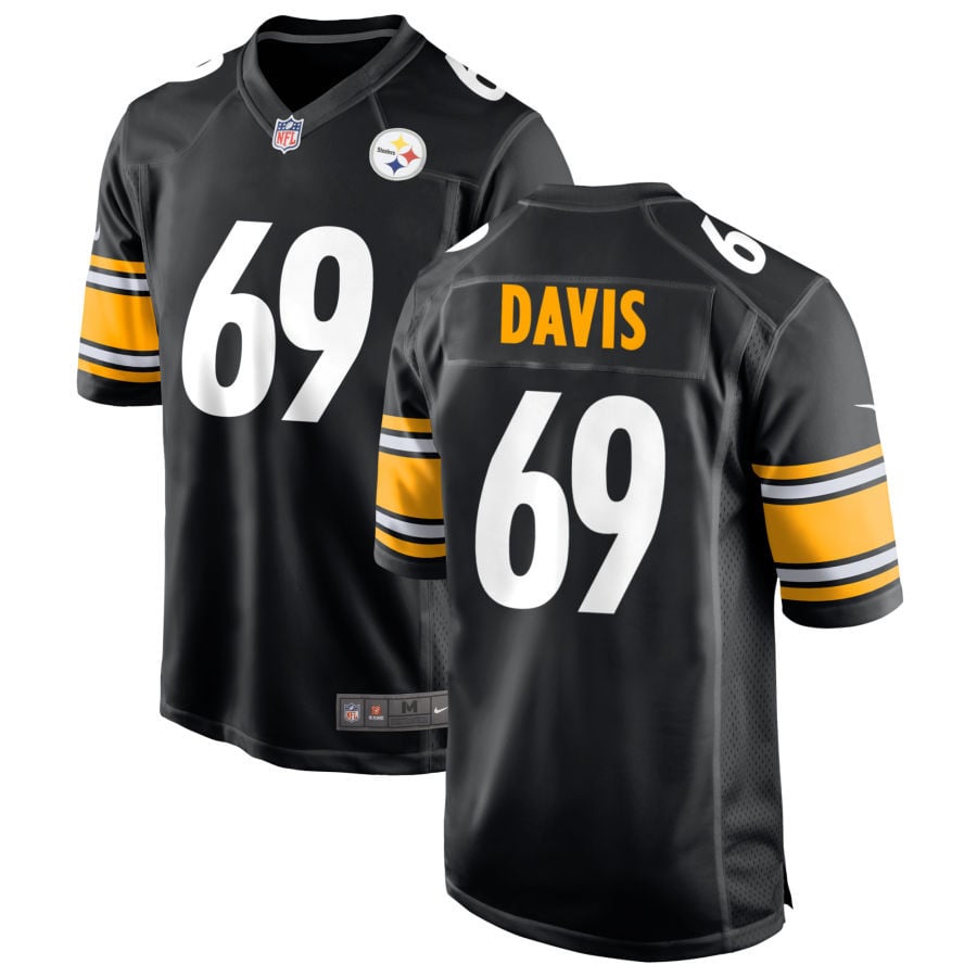 Domenique Davis Pittsburgh Steelers 2025 Game Jersey - Black