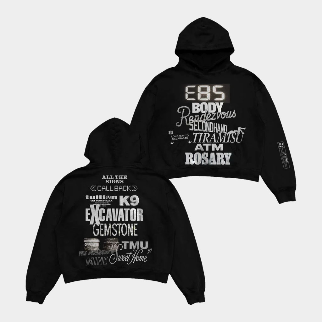 Don Toliver Merch 2026 Octane Tracklist Hoodie Don Toliver Hoodie Gifts For Brothers