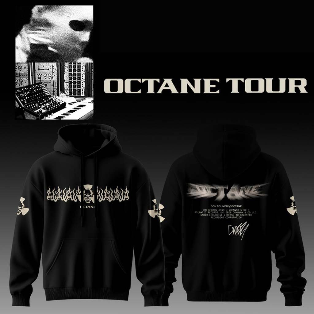 Don Toliver Merch Octane 2026 Don Toliver Octane Tour Signed Hoodie Gift For Rapper Fans