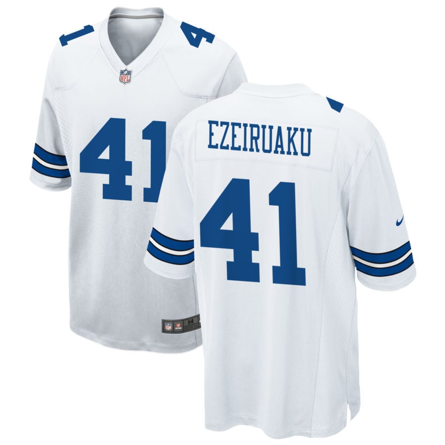 Donovan Ezeiruaku Dallas Cowboys 2025 Game Jersey - White