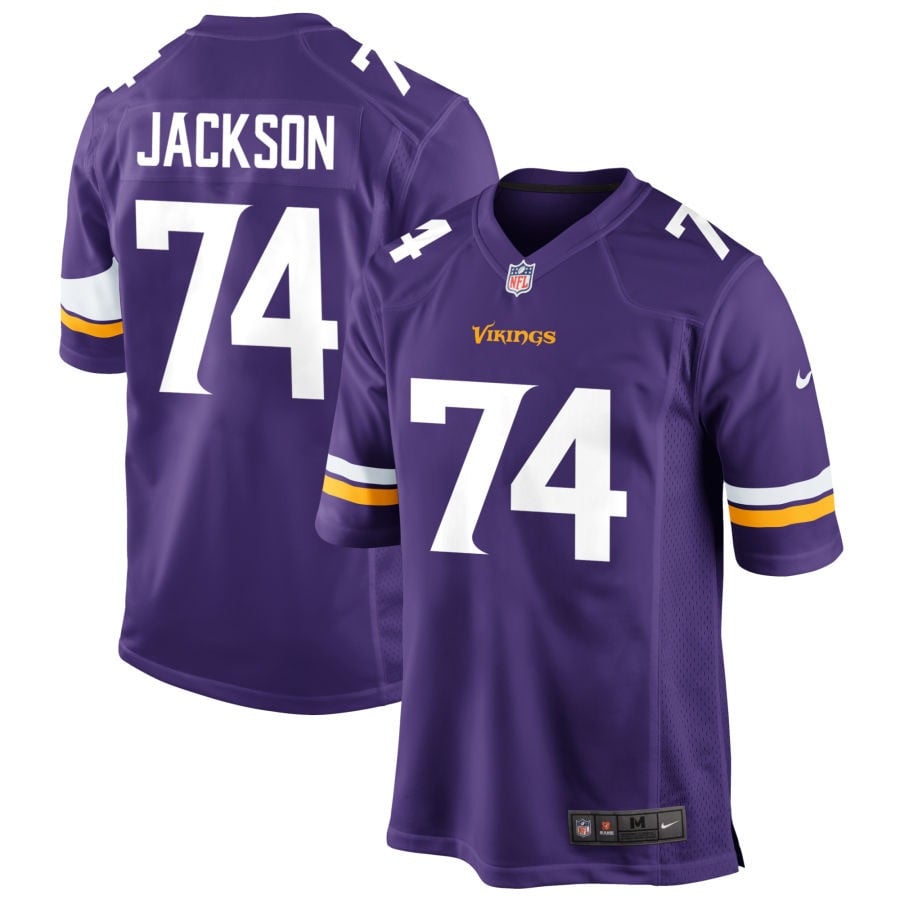Donovan Jackson Minnesota Vikings 2025 Game Jersey - Purple