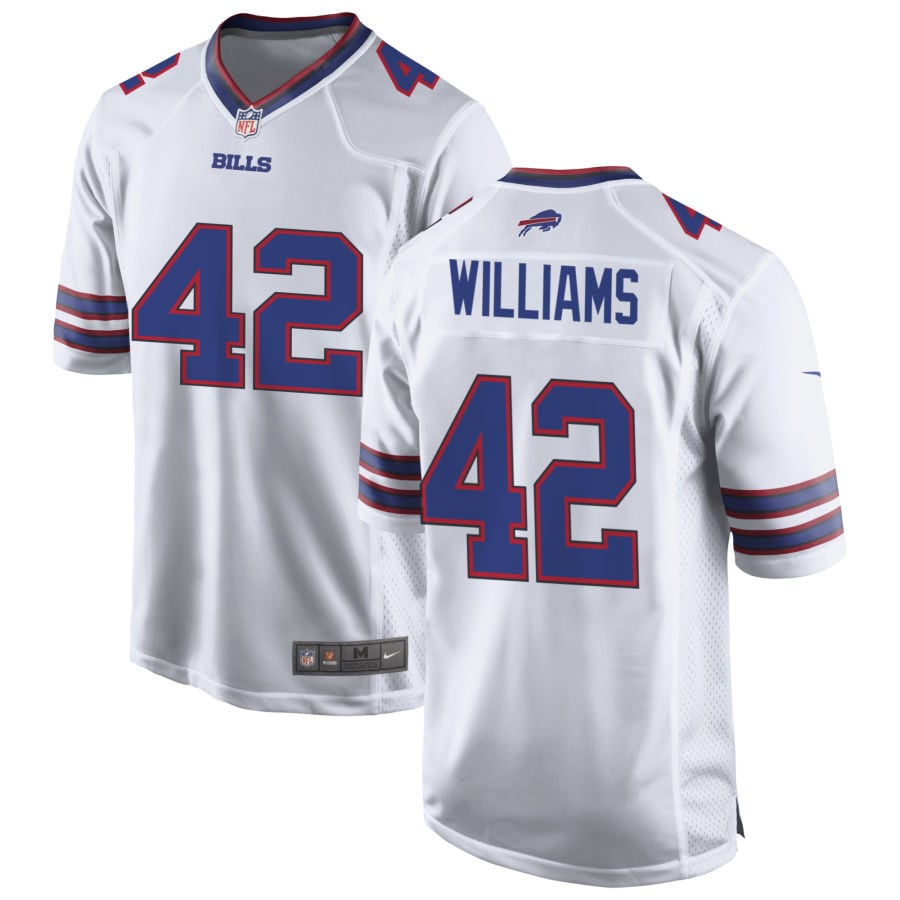 Dorian Williams Buffalo Bills 2025 Game Jersey - White