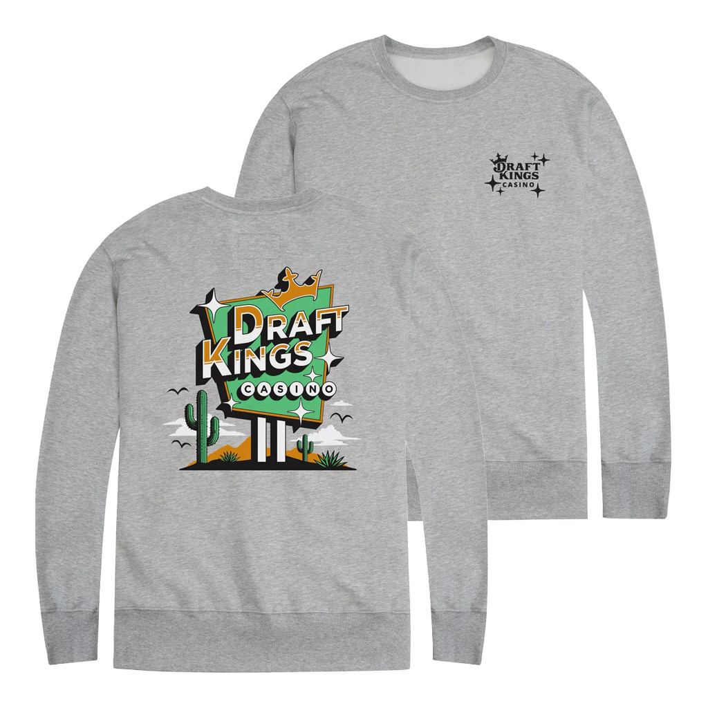 DraftKings Gear Merch 2026 DraftKings Casino Crewneck Sweatshirt Gift Ideas For Brother