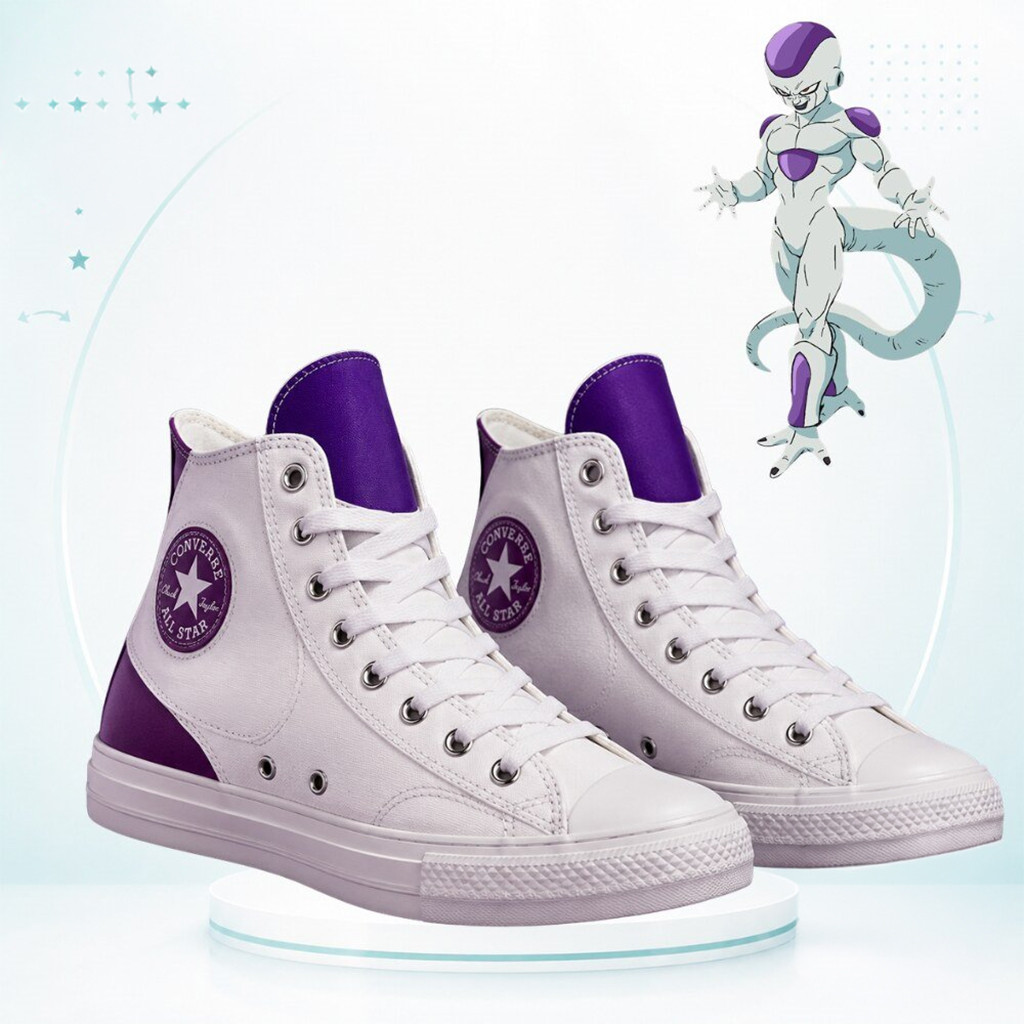 Dragon Ball Z Powers Up Frieza Shoes 2026 Funny Gifts For Fans