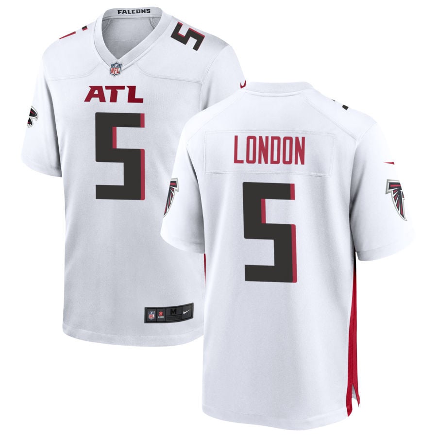 Drake London Atlanta Falcons 2025 Game Jersey - White