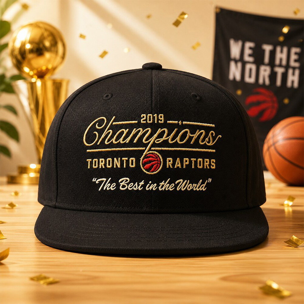 Drake OVO X Toronto Raptors Champions Snapback Hat 2026 The Best In The World Cap Embroidered