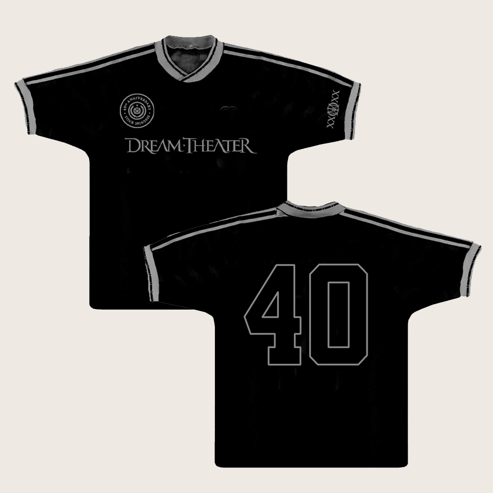 Dream Theater Merch 40th Anniversary Tour Jersey Cool Gifts For Music Lovers