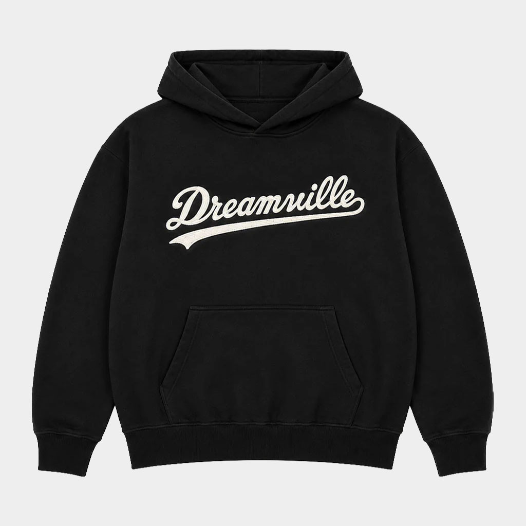 Dreamville Merch 2026 Dreamville Worldwide Hoodie Black Gift Ideas For Husband