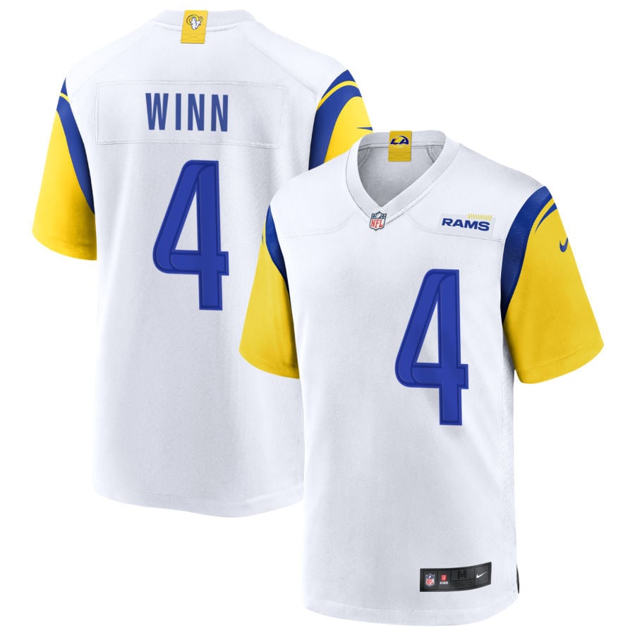 Dresser Winn Los Angeles Rams 2025 Alternate Jersey - White