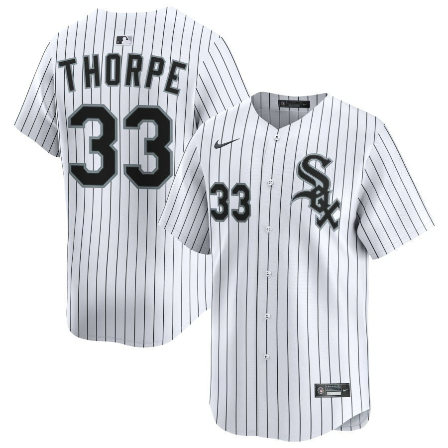 Drew Thorpe Chicago White Sox 2025 Home Limited Jersey - White