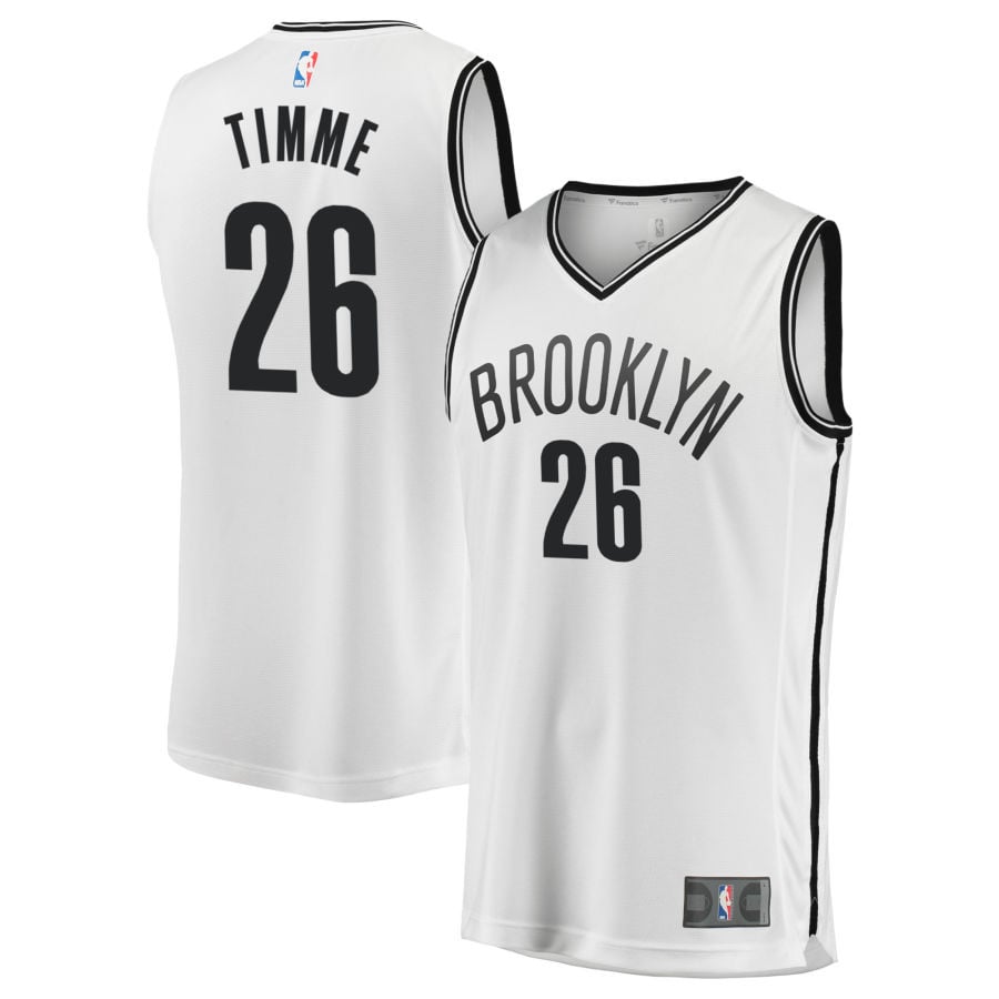 Drew Timme Brooklyn Nets 2025 Fast Break Association Edition Jersey - White
