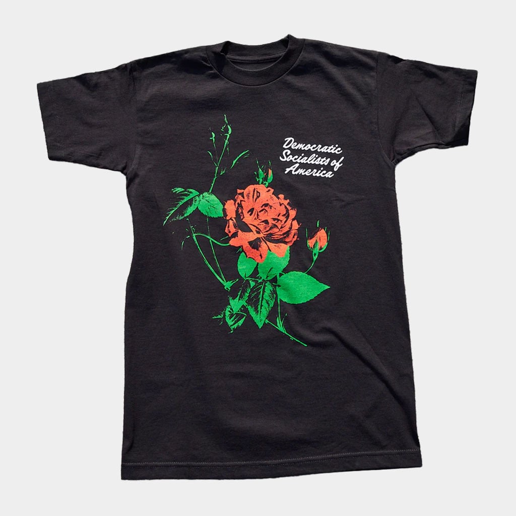 DSA Merch 2026 Ronin Rose T-Shirt Democratic Socialists Of America Shirt Gift For Her