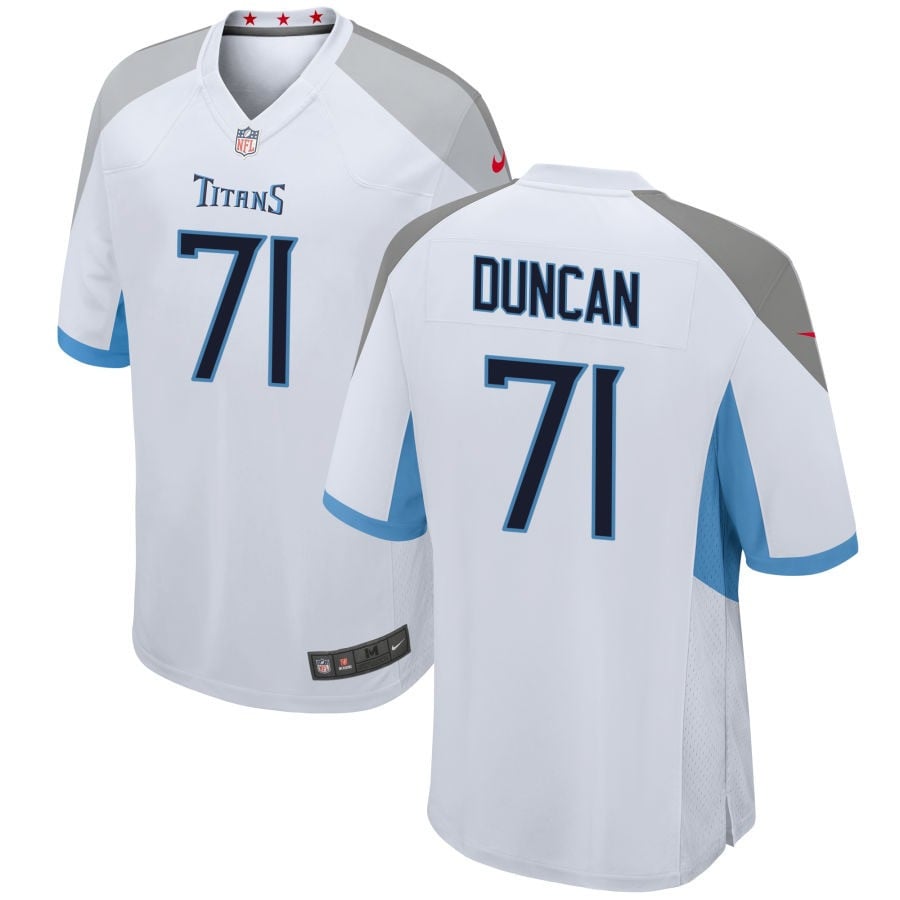 Duncan Jaelyn Tennessee Titans 2025 Game Jersey - White