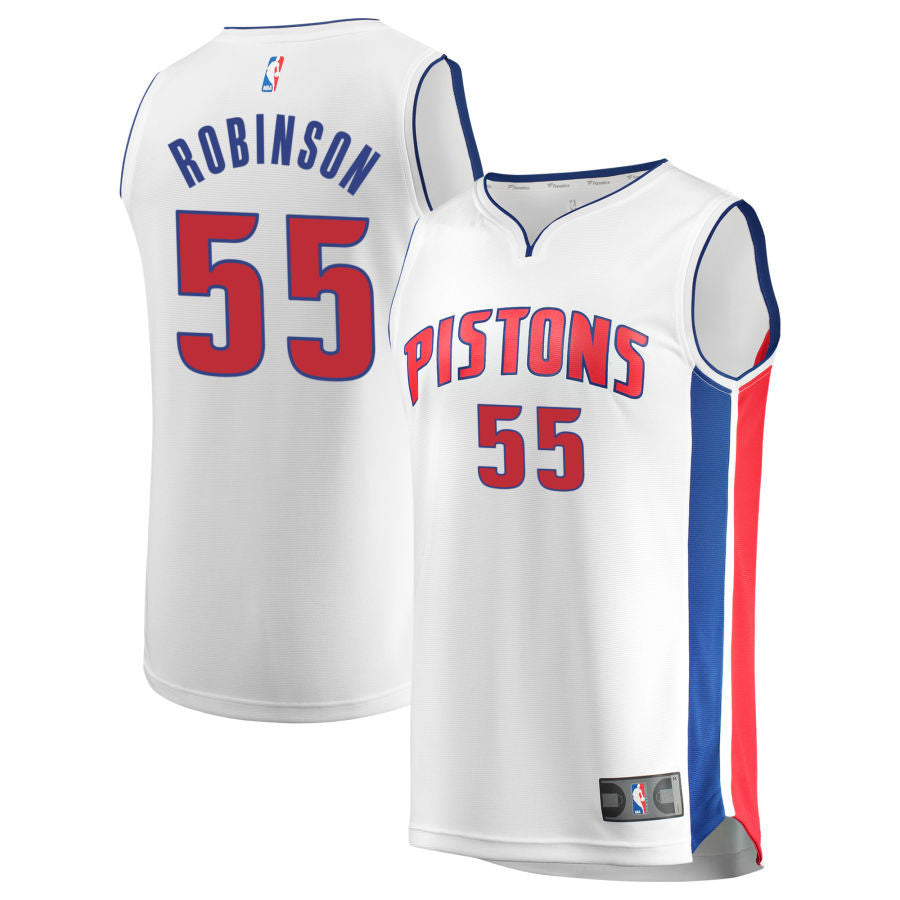 Duncan Robinson Detroit Pistons 2025 Fast Break Association Edition Jersey - White