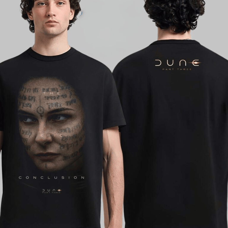 Dune 3 Rebecca Ferguson Is Lady Jessica Character Poster The Epic Conclusion T-Shirt Gifts For BFF