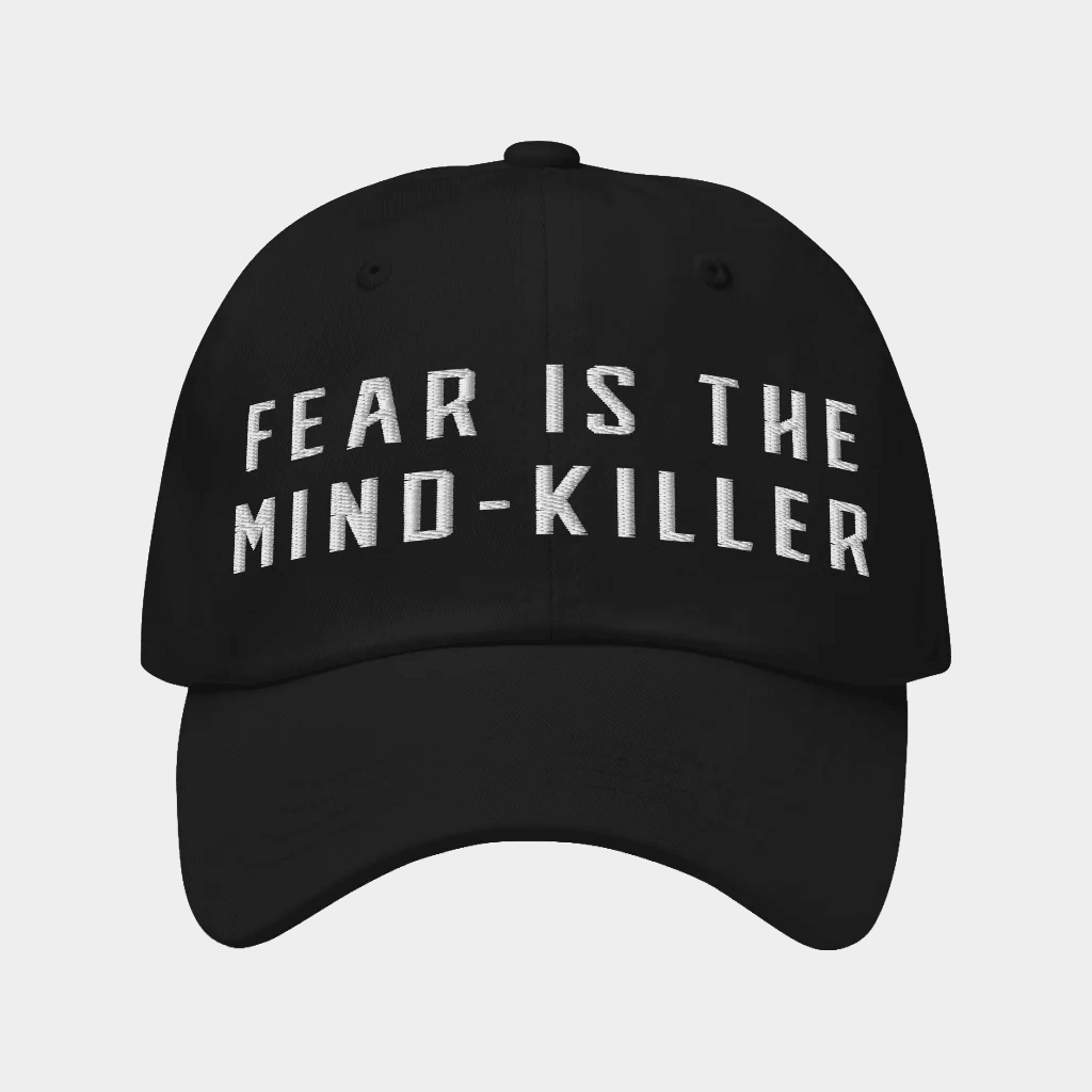 Dune Merch 2026 Fear Is The Mind-Killer Hat Embroidered Gifts For Brothers