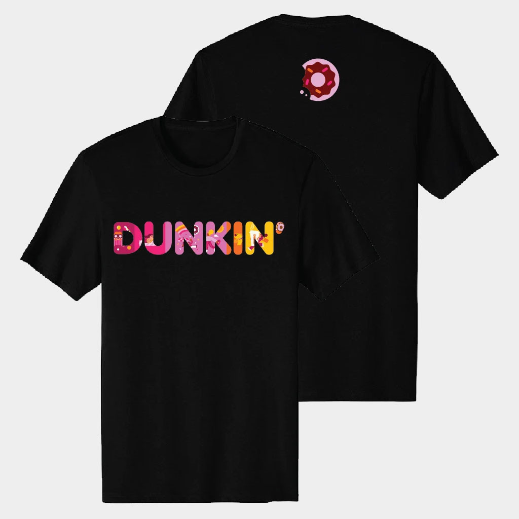 Dunkin Crew Merch 2026 Dunkin' Classic Icon T-Shirt Dunkin Donuts Shirt Gifts For Besties