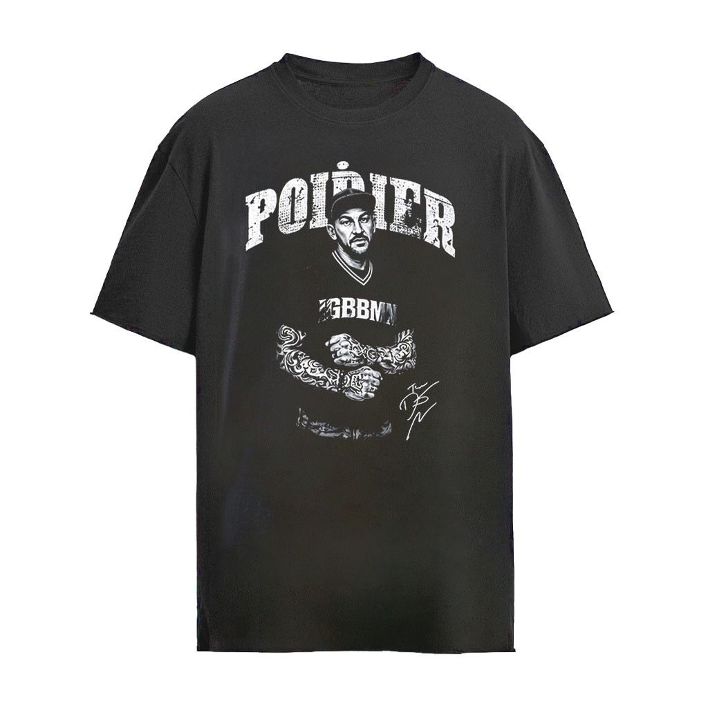 Dustin Poirier IGBBMN signature shirt
