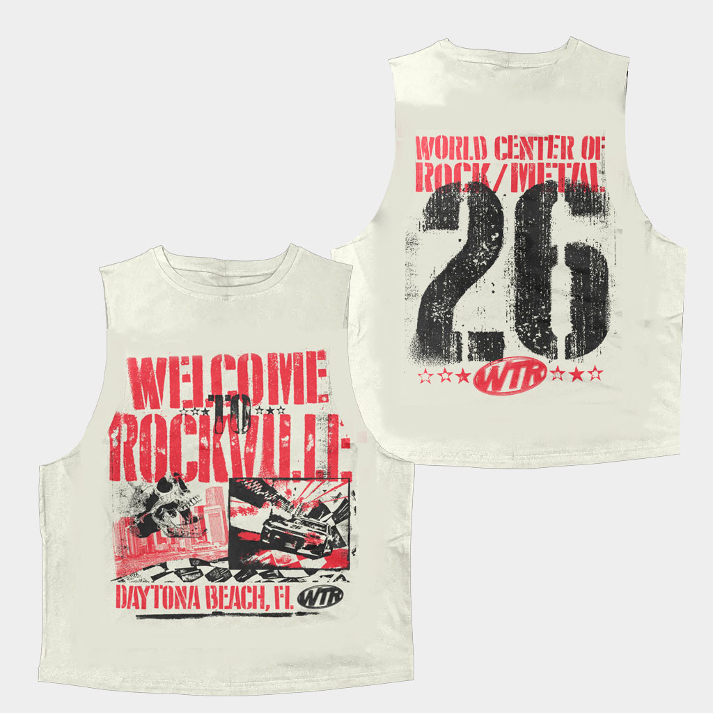 DWP Merch 2026 Stenciltown Muscle Tank Welcome To Rockville Apparel Gifts For Fans