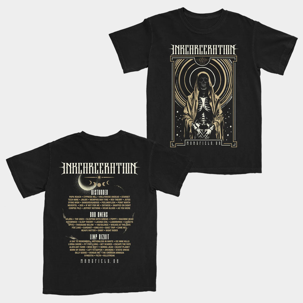 DWP Merch INKcarceration 2026 Night Wish T-Shirt Music Related Gifts For Guys