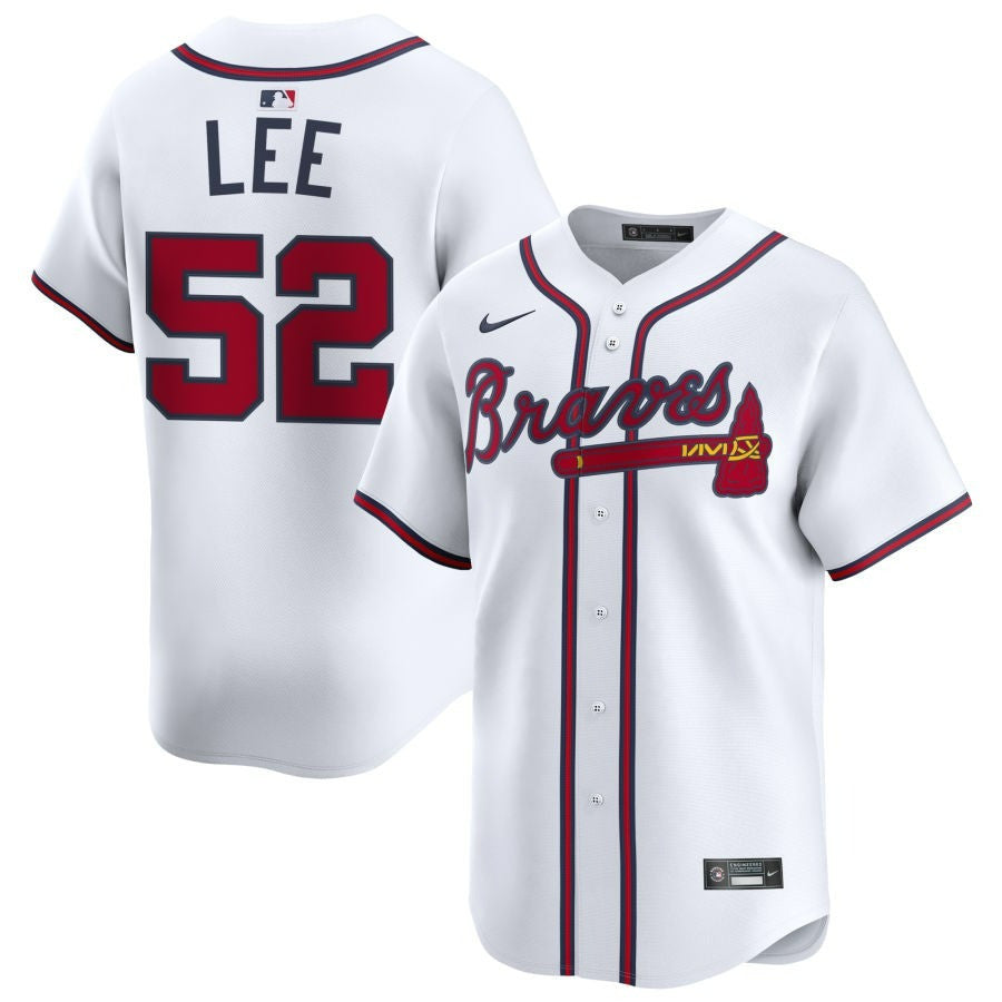 Dylan Lee Atlanta Braves 2025 Home Limited Jersey - White