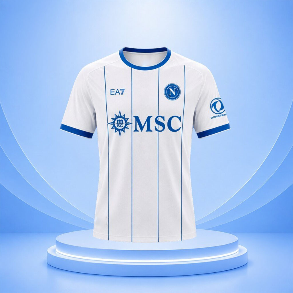 Ea7 Napoli 2026 27 Away Jersey Shirt Birthday Present For Him
