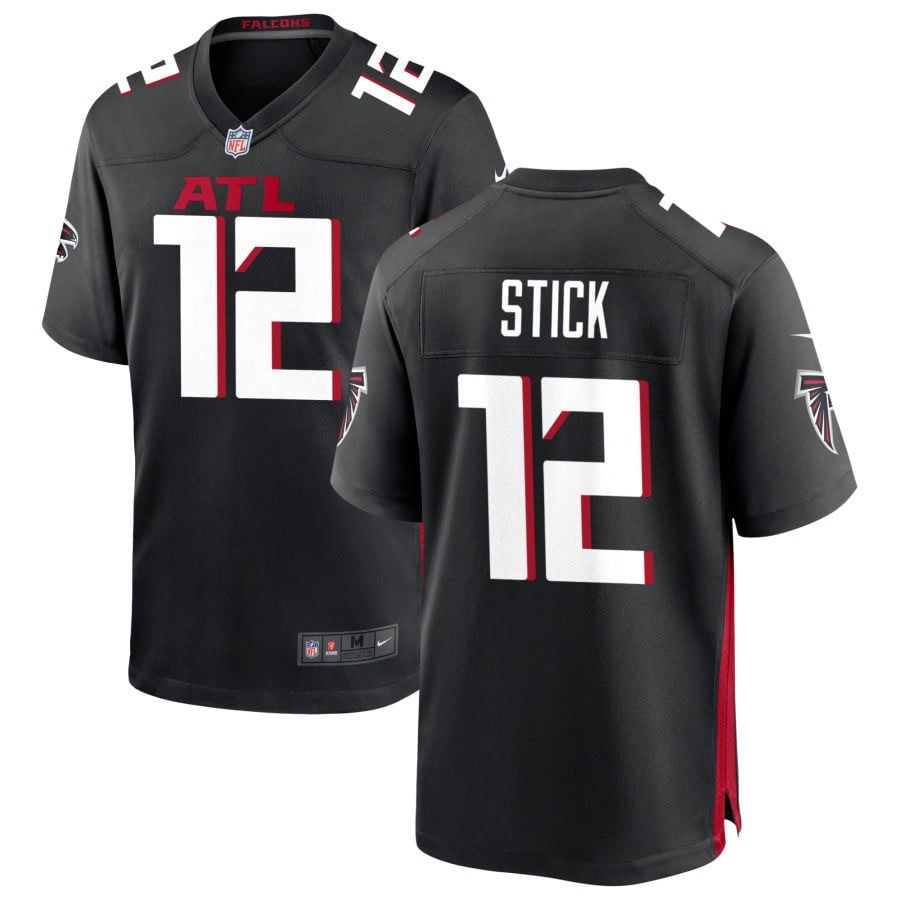 Easton Stick Atlanta Falcons 2025 Game Jersey - Black